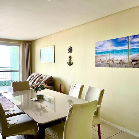 Apartamento Vista Total Do Mar Uma Cobertura A 400M Do Beach Park No Porto Das Dunas Aquiraz Condominio Terramaris Piscina Ampla Parque Infantil Sauna Estacionamento Privado Εξωτερικό φωτογραφία