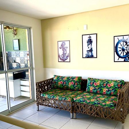 Apartamento Vista Total Do Mar Uma Cobertura A 400M Do Beach Park No Porto Das Dunas Aquiraz Condominio Terramaris Piscina Ampla Parque Infantil Sauna Estacionamento Privado Εξωτερικό φωτογραφία