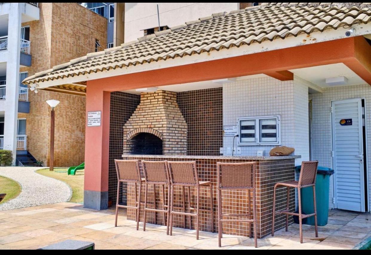 Apartamento Vista Total Do Mar Uma Cobertura A 400M Do Beach Park No Porto Das Dunas Aquiraz Condominio Terramaris Piscina Ampla Parque Infantil Sauna Estacionamento Privado Εξωτερικό φωτογραφία