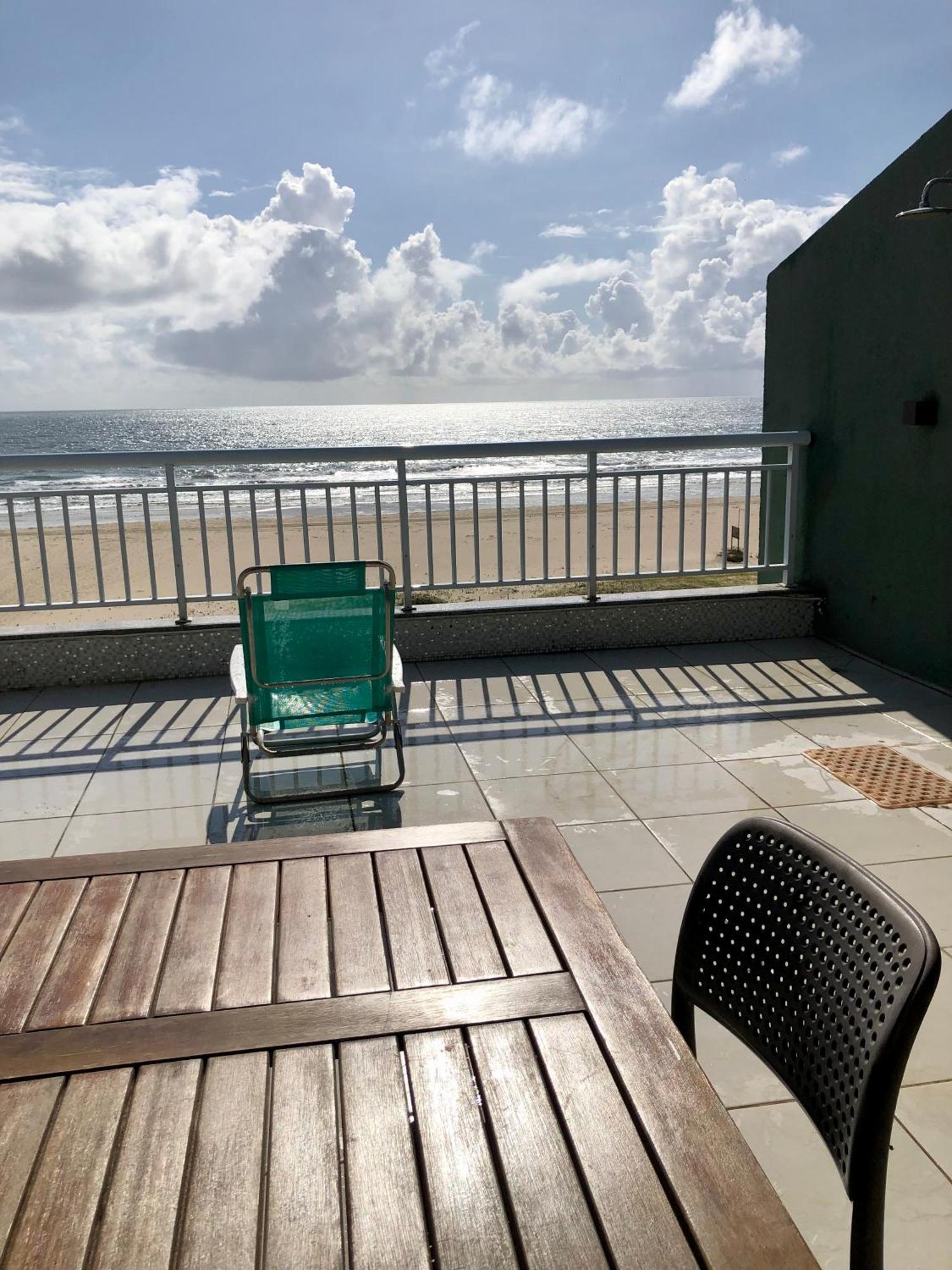 Apartamento Vista Total Do Mar Uma Cobertura A 400M Do Beach Park No Porto Das Dunas Aquiraz Condominio Terramaris Piscina Ampla Parque Infantil Sauna Estacionamento Privado Εξωτερικό φωτογραφία