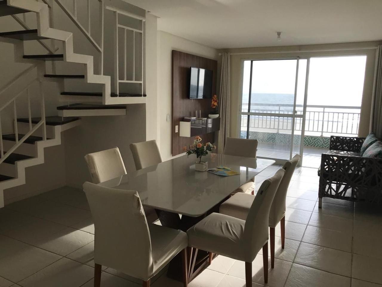 Apartamento Vista Total Do Mar Uma Cobertura A 400M Do Beach Park No Porto Das Dunas Aquiraz Condominio Terramaris Piscina Ampla Parque Infantil Sauna Estacionamento Privado Εξωτερικό φωτογραφία