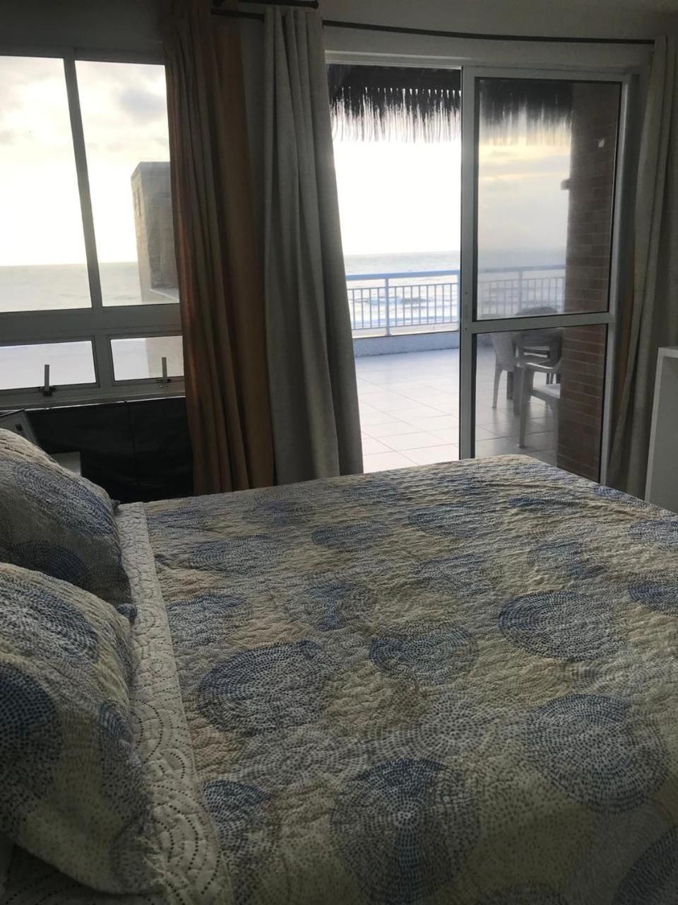 Apartamento Vista Total Do Mar Uma Cobertura A 400M Do Beach Park No Porto Das Dunas Aquiraz Condominio Terramaris Piscina Ampla Parque Infantil Sauna Estacionamento Privado Εξωτερικό φωτογραφία